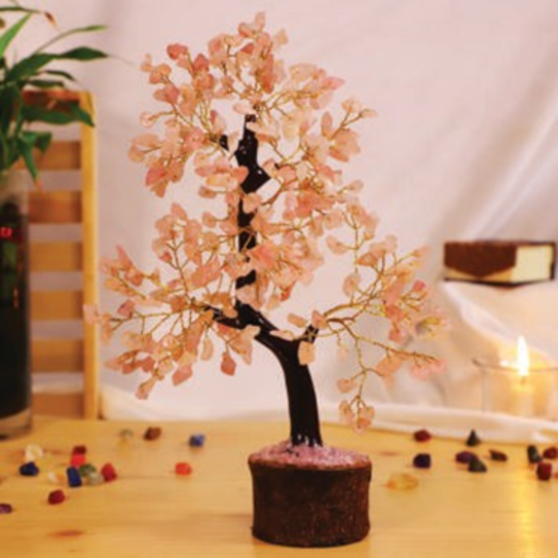 ROSE QUARTZ TREE